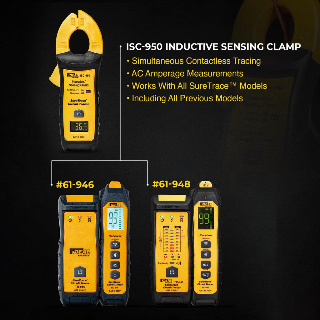 Ideal Electrical SureTrace ISC-950 Inductive Sensing Clamp