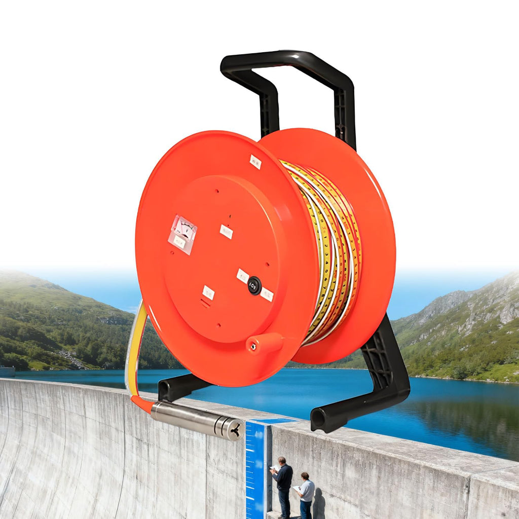 Well Water Depth Meter, Electronic Water Level Indicator with Stainless Steel Probe, Groundwater & Well Water Level Measurement up to 10m (3.28ft) - Accurate & Reliable