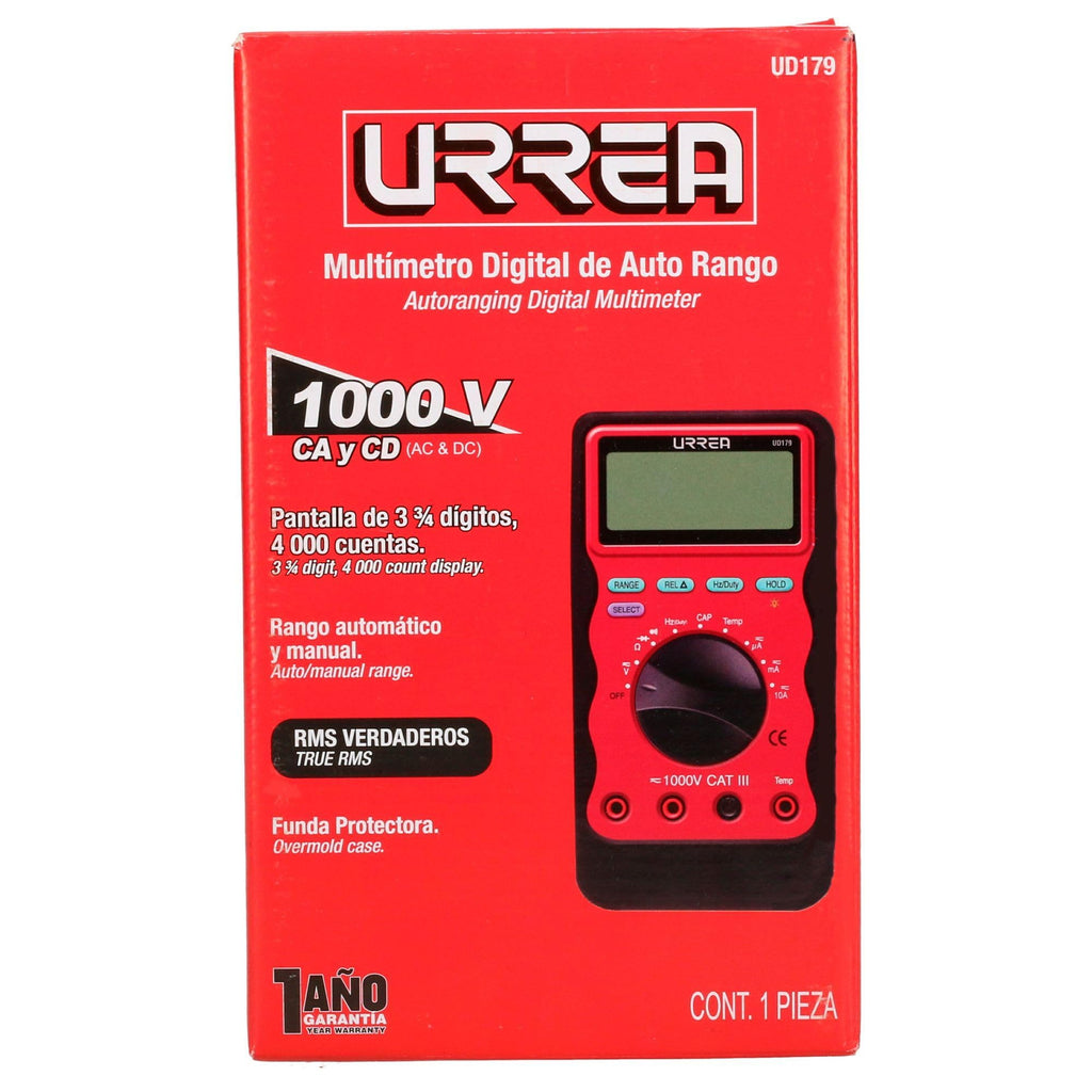 Urrea UD179 True Rms Generation Digital Multimeter