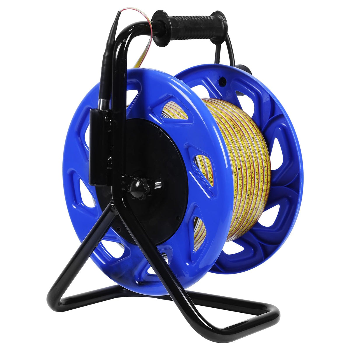 100m Well Water Level Indicator with Fixed Probe and Steel Tape Groundwater Level Measuring Instrument for Wells Boreholes Reservoirs and Pipes