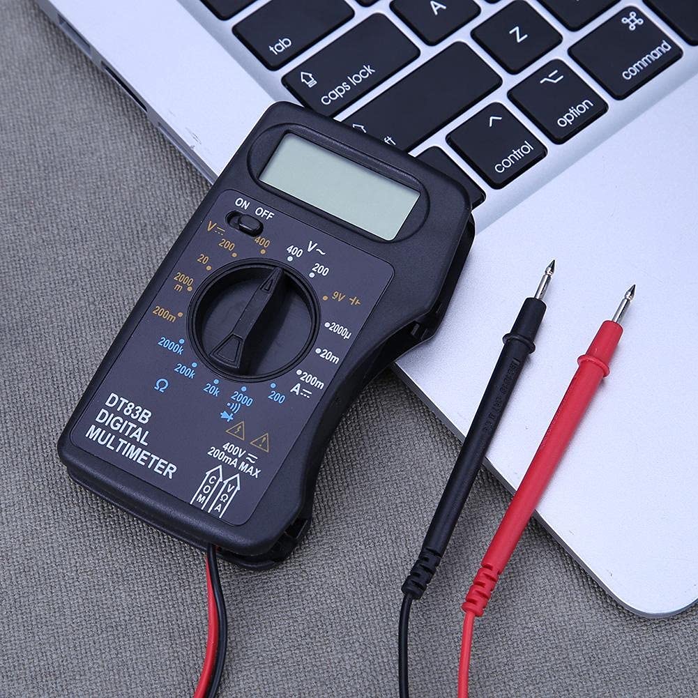 Multimeter DT83B Pocket Digital Ammeter Voltmete DC/AC Ohm Meter Tester Electrical Instruments Mini Thin
