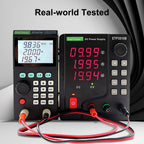ET5407A+ 200W Programmable DC Electronic Load Tester 0–180V 0–30A Battery Power Supply Tester with CC/CV/CR/CP Modes High-Accuracy 1mV/1mA USB Remote Control LCD Display for Lab R&D EV DIY Electronics