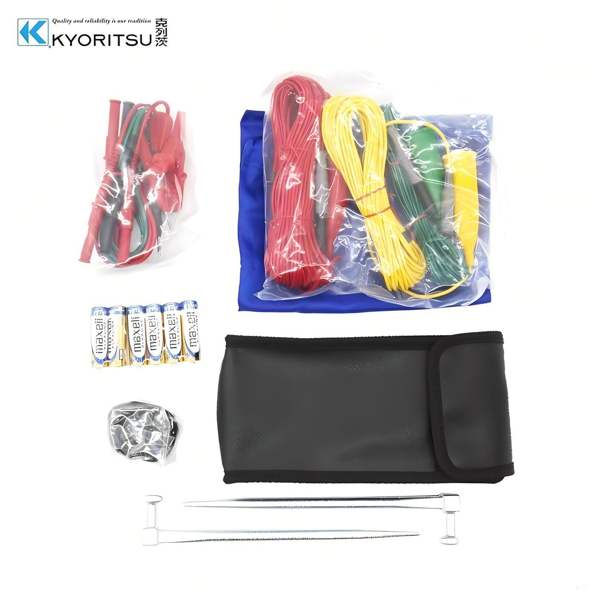 Japan Quality KYORITSU Digital Earth Tester KEW 4105DL-H 4105DLBT-H Max.300V AC 2000Ω Earth Resistance Tester Insulation Tester Ohm Tester Resistance Meter Tester Earthing Resistance Tester(4105DL-H)