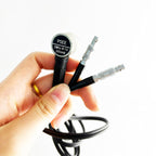 Through Coating Ultrasonic Thickness Gauge Probe Narrow-Pulse Probe with Frequency 5MHz Measuring Range 0.65-600mm(P-E) 3-30mm(E-E) Dimensions 10mm for Penetration Coating Thickness Measurement