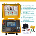 10Kv Insulation Tester Kit with 10 Teraohms Resistance 10kV Voltage Accuracy ±5% rdg±3V EC61010-1 Standard for High-Capacity High-Voltage Strongly Induced Electrical