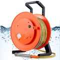 300m Portable Deep Well Water Level Meter, Electronic Depth Gauge for Groundwater Measurement, Stainless Steel Indicator with Light & Peak Display, Accurate Water Level Detection
