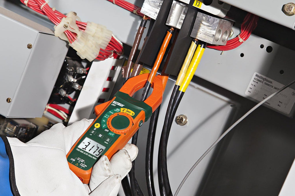 Extech EX655 600A True RMS AC/DC Clamp Meter with NCV