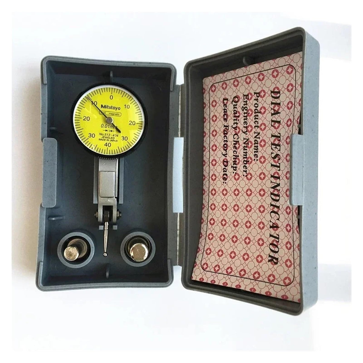 0-0.8mm 0.01mm Precision Dial Indicator Gauge Measurement
