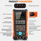 3-in-1 Handheld Oscilloscope Multimeter, 2-CH 80MHz 200MSa/s