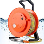 10-300m Groundwater Level Meter with 15mm Probe, Ideal for Wells and Boreholes - Accurate Water Depth Measurement Tool for Environmental Monitoring and Drilling