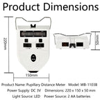Optical Digital Pupilometer 45~82mm PD Meter Optical Instrument