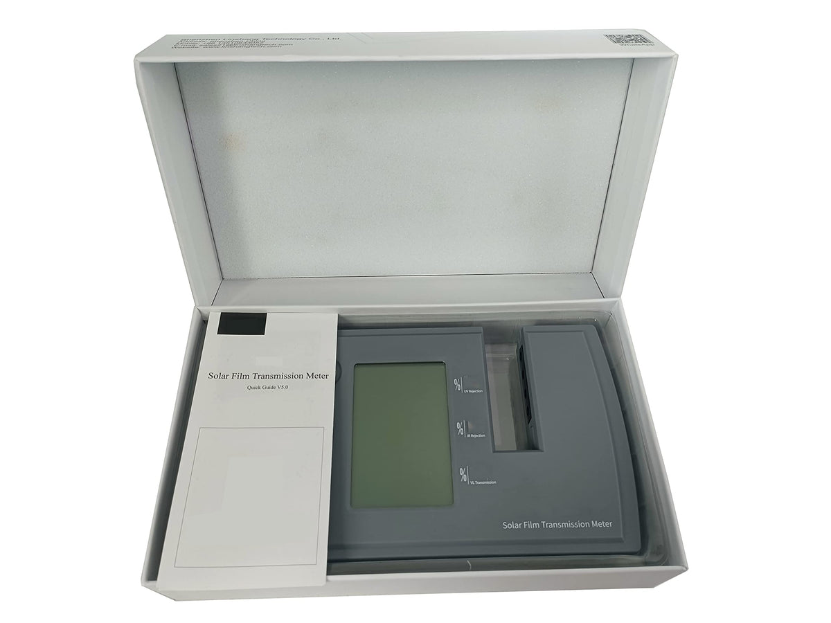 Solar Film Transmission Tester Meter Window Tint Tester With IR 950nm UV 365nm VL 380-760nm