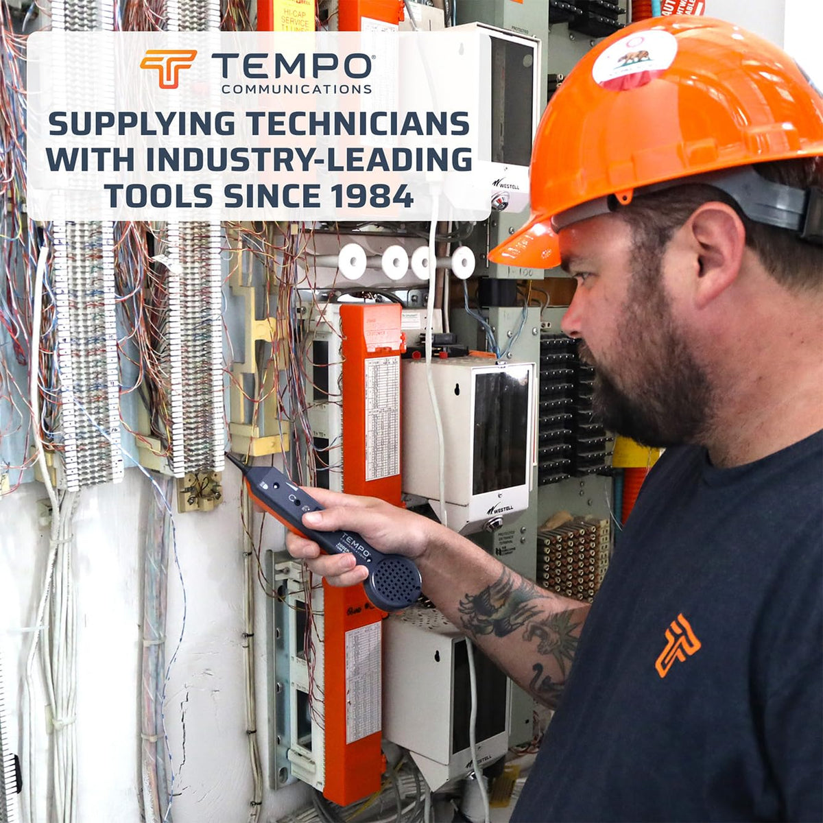 TEMPO 711K Digital High-Performance Tone Generator and Probe Kit | Professional Wire Tracer | Noise-Immune Wire Toner | USA Quality Control