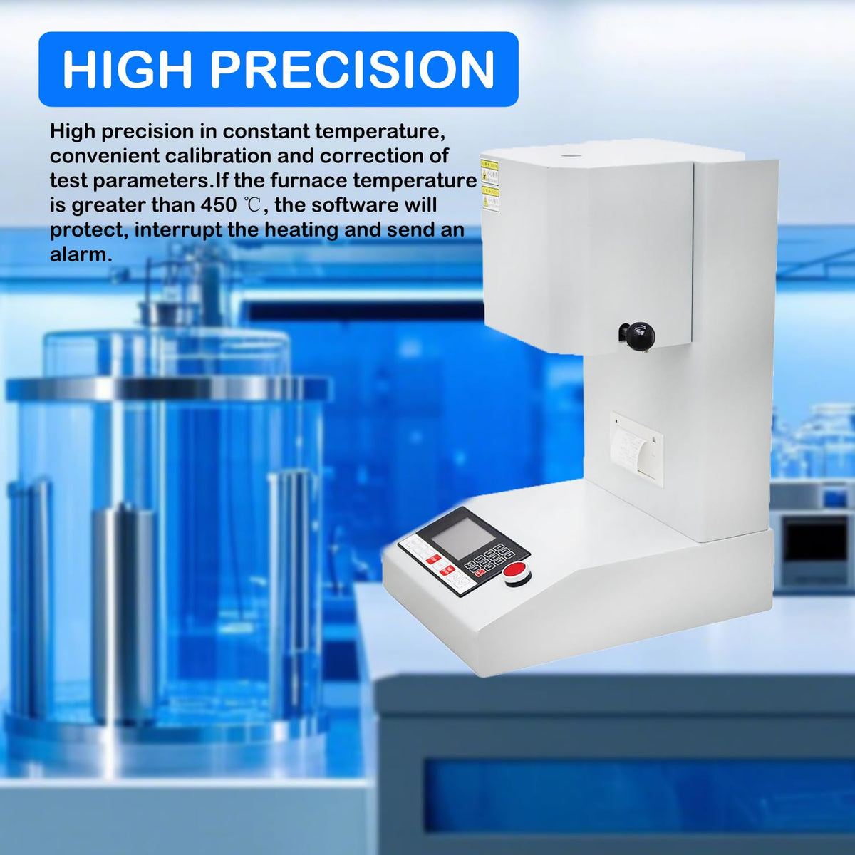 Automatic Melt Flow Index Rate Tester for Plastic Polymers MFR Tester Multi Testers Generation 110V