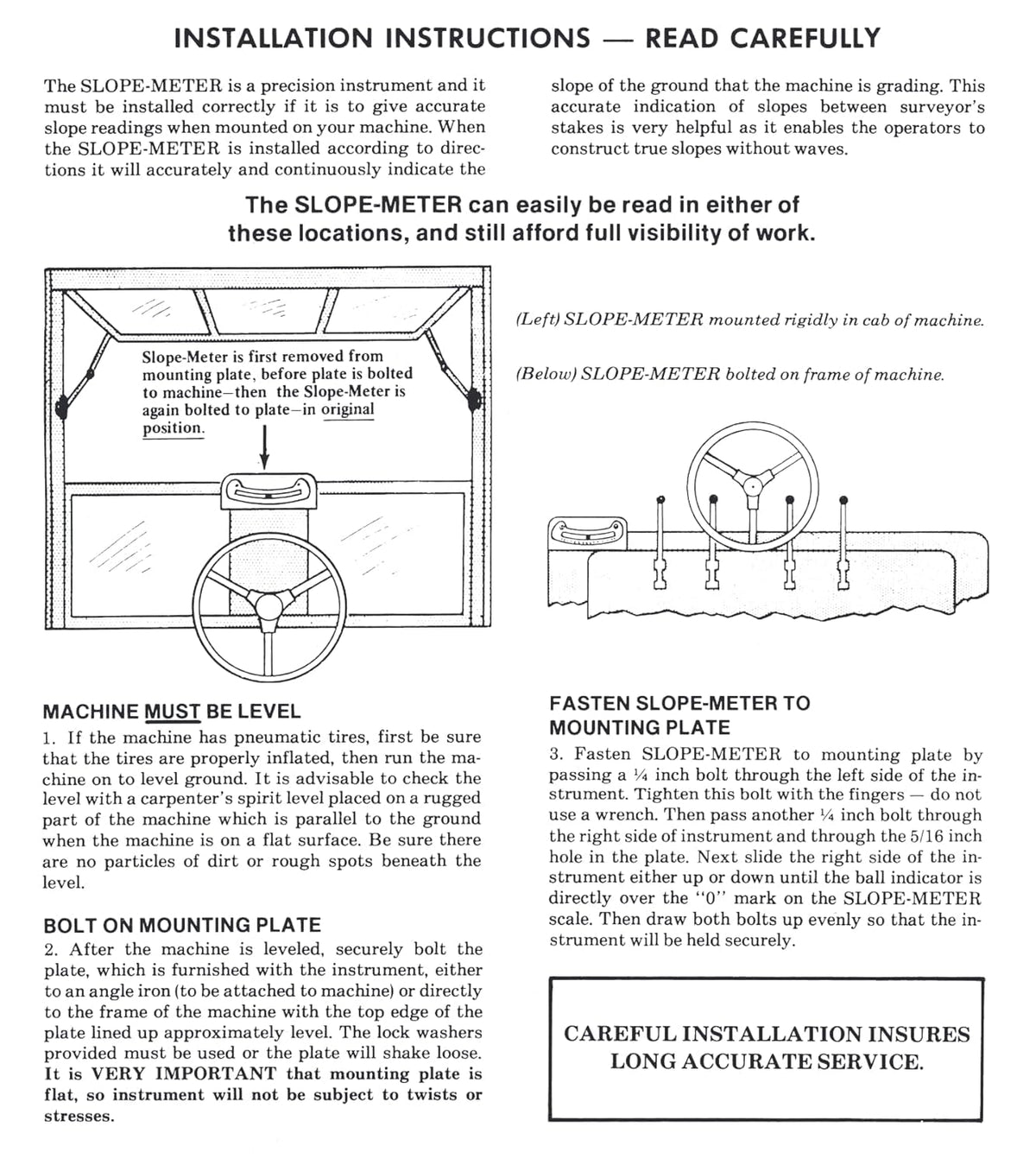 Slope Meter No. 1