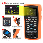 Portable Home Functional Testing Tools Digital Bridge Meter Multifunction 5 Digit Handheld LCR Capacitor Inductance Resistance Tester 100KHz DCR with USB