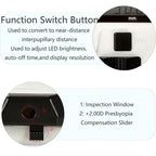 Optical Digital Pupilometer 45~82mm PD Meter Optical Instrument
