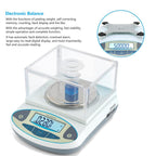 Digital Analytical Balance Precision Scale for Laboratories Analytical Electronic,Digital Kitchen Food Scale,13 Units Conversion,for Lab University Jewelry (100g)