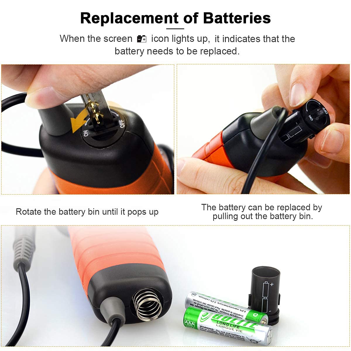 Digital Pen Type Multimeter Handheld Auto Range Voltage Resistance Tester LCD 2000 Counts Electronic Diode