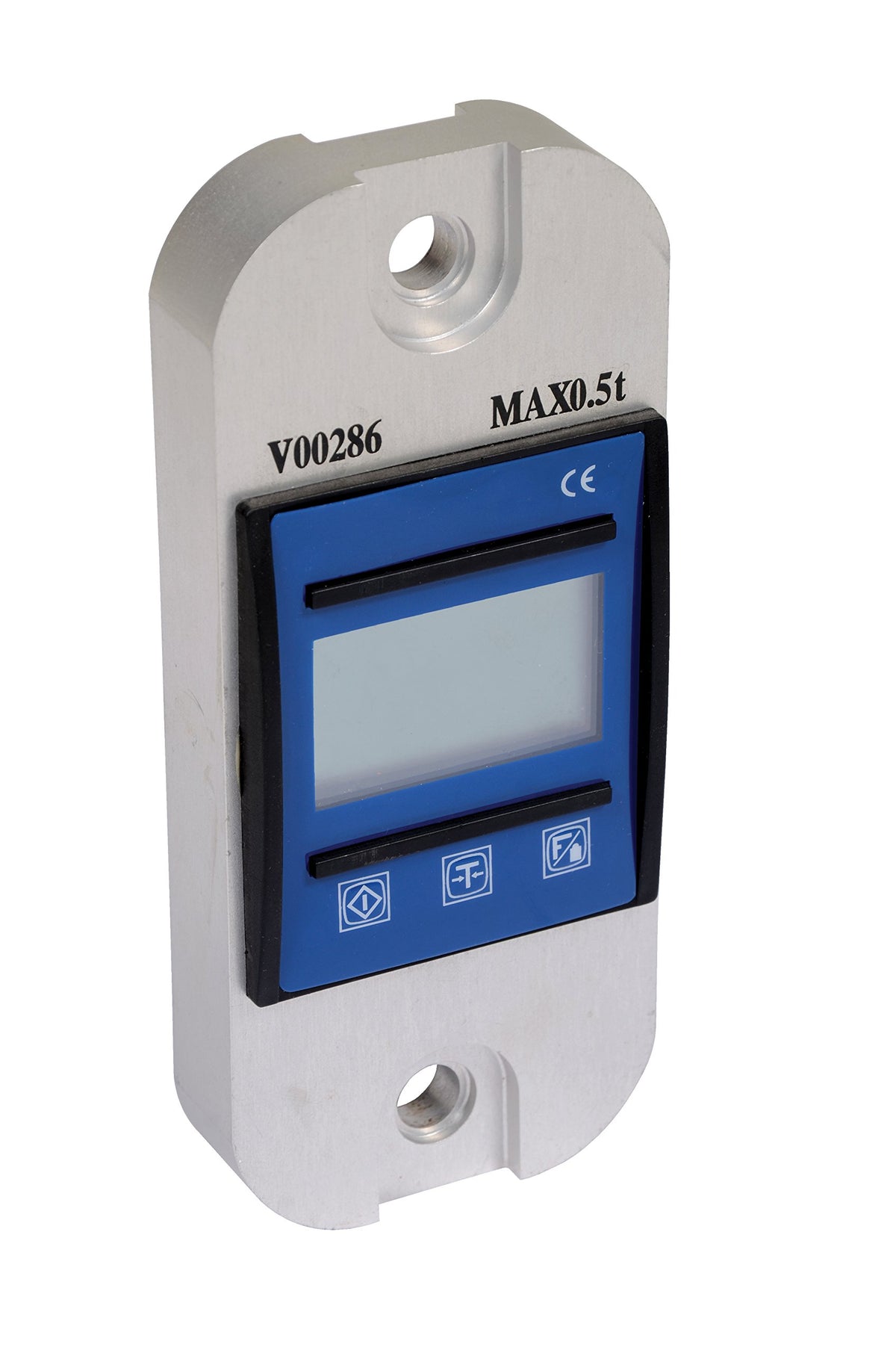 Vestil DLI-1 Aluminum Digital Load Indicator 1-1/2 in. x 3-5/8 in. x 8-3/4 in. 1000 Lb. Capacity Silver