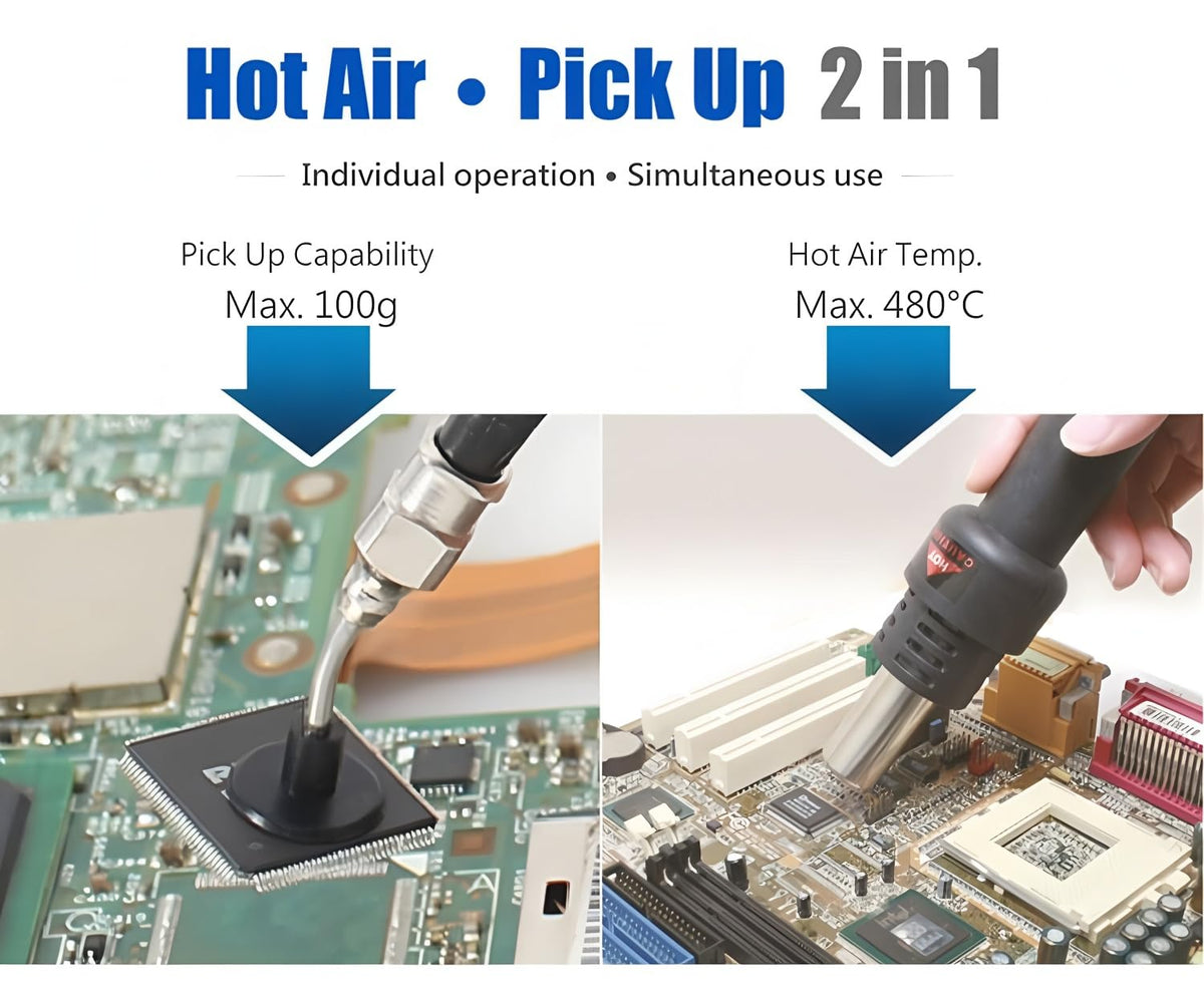 SS-956 Smart Rework Station with Vacuum Pickup Phone Repair BGA SMD Solder Tool Welding Station(SS-956