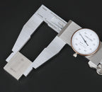 Accusize Heavy-Duty Dial Caliper, 0-24", Stainless Steel