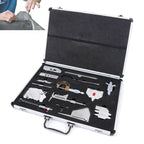Welding Gauge Inspection Kit,13 Piece Stainless Steel Measuring Tools,Industrial Weld Measurement Equipment, with Portable Suitcase