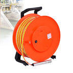Water Level Meter with 150m Cable Reel, Stainless Steel Probe for Accurate Groundwater & Well Depth Detection - Essential Liquid Level Measuring Tool for Industrial & Home Use