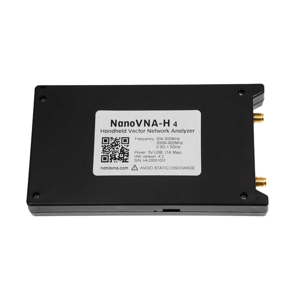 Nooelec NanoVNA-H 4 Premium Bundle - Vector Network Analyzer Kit from Authorized Distributor with 50kHz-1.5GHz+ Portable VNA (4" LCD), EMI Shielding, Calibration Kit, 6pc Attenuator Kit and Much More!