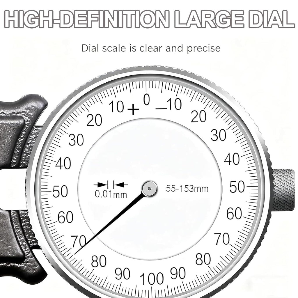 Aluminum Digital Caliper Set for Inner Diameter and Depth Measurement