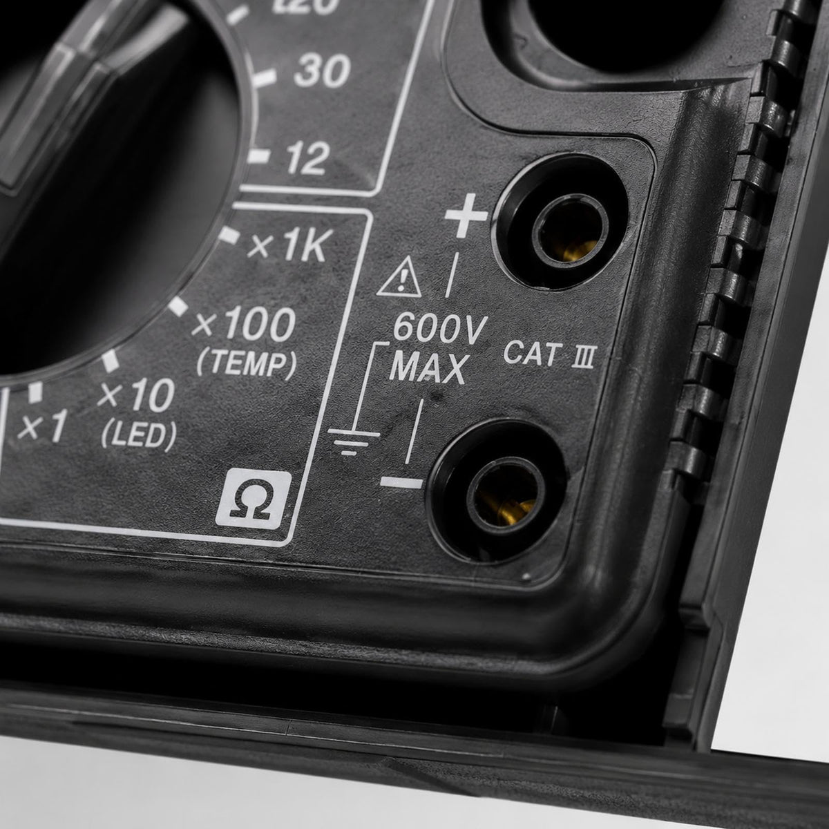 Analog Multimeter Display Meter with Direct Current Resistance Measurement, LED Inspection, 1.5V Batt