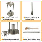 Powder Bulk Density Meter with Stainless Steel Material