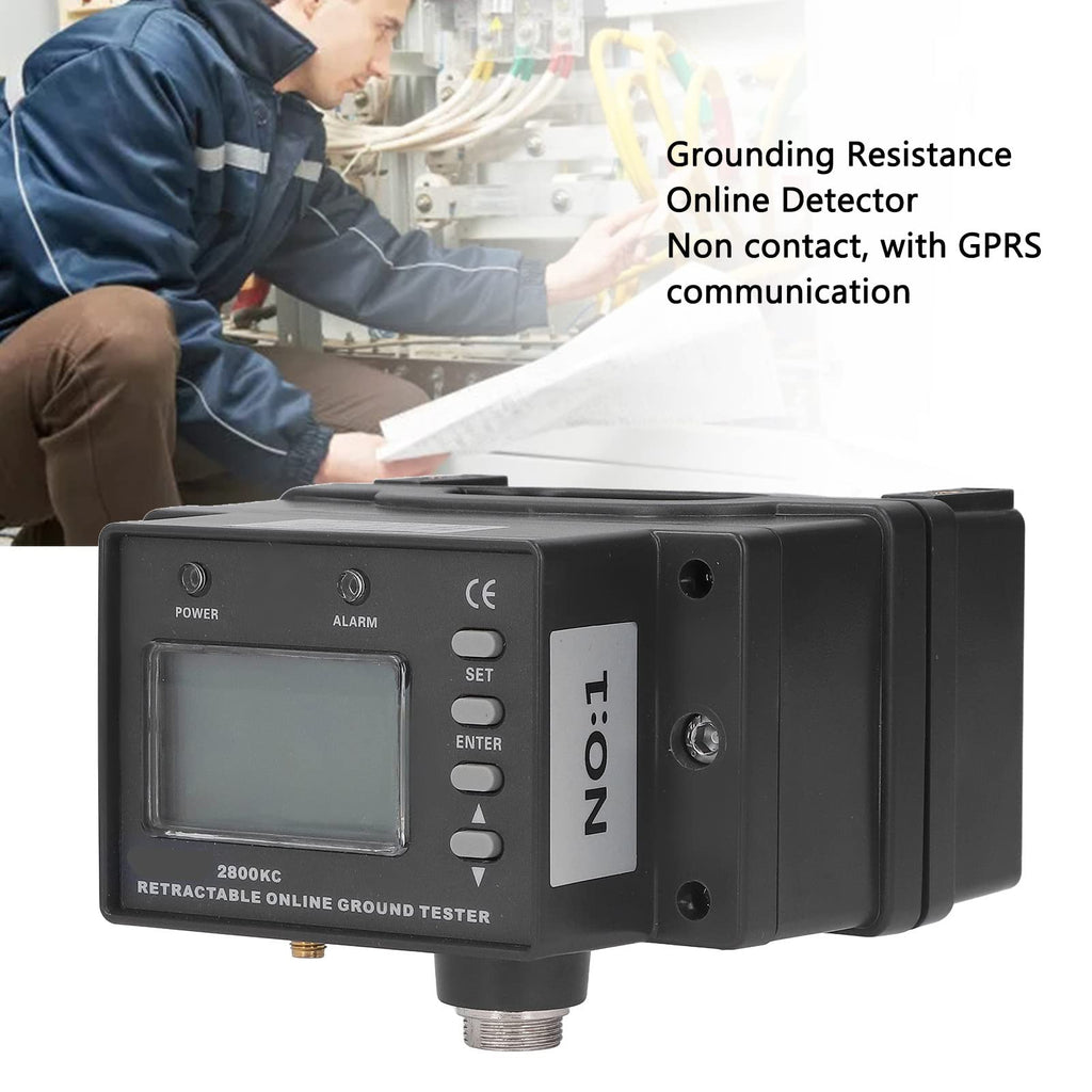 LCD Display Online Tester Non Grounding Resistance Online Detector Open Close Type for Transmission Line Tower Grounding and Electrical Equipment