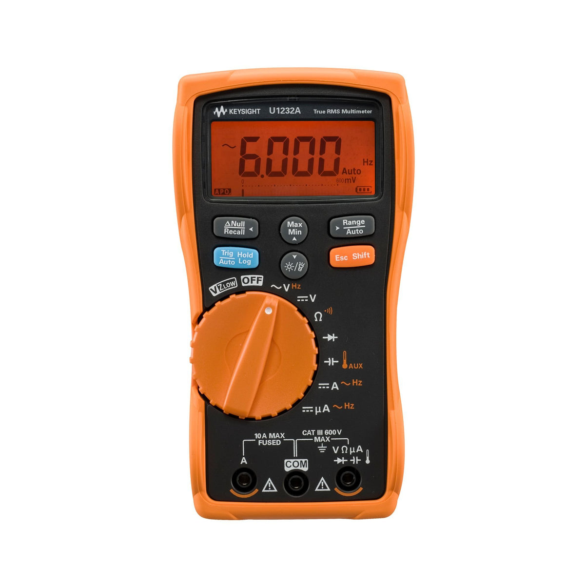 KEYSIGHT U1232A True RMS 6000 Count Handheld Digital Multimeter