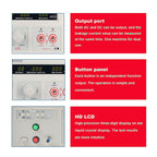 INTSUPERMAI Withstand Hi-Pot Tester Insulation Resistance Tester AC/DC 100VA 5KV Test Instruments with Memory Group Digital Display