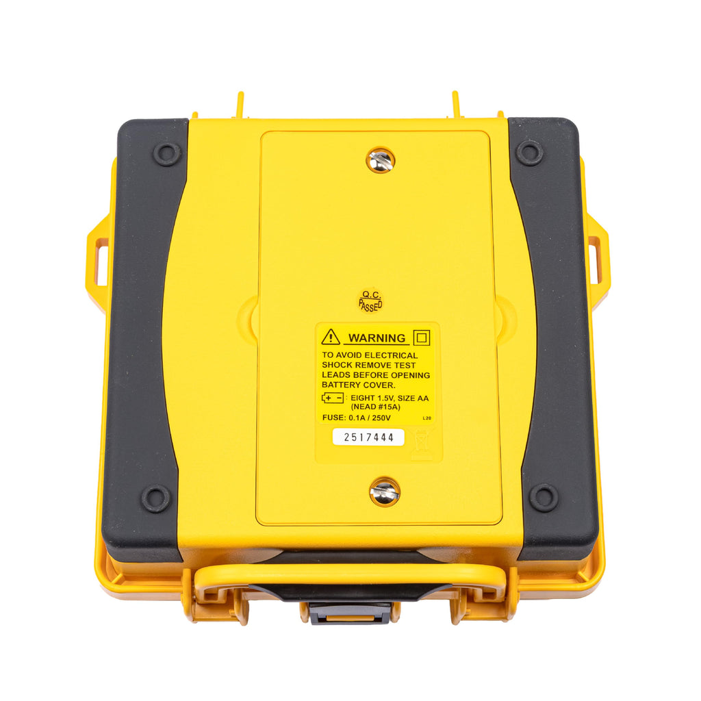 Ideal Electrical: 3-Pole Ground Resistance and Voltage Testers, Auto-Range