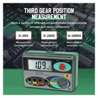 Resistance Tester, DY4100 Digital Meg-ohmmeter Meters Earth Resistance Tester Cable High Voltage Meter Ground Insulation