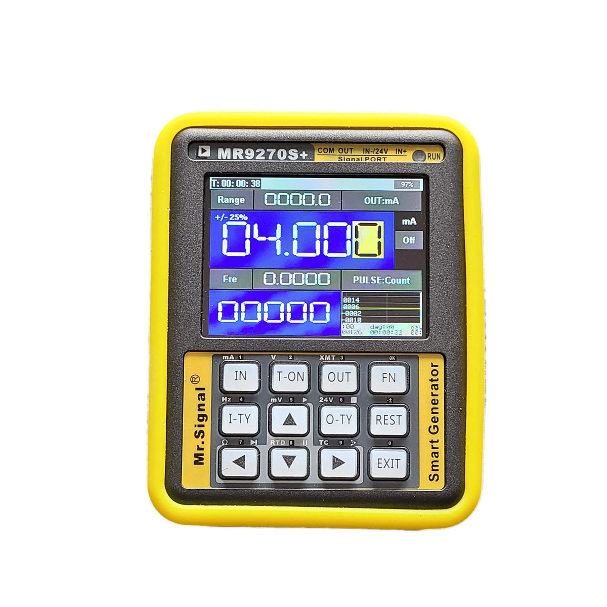 4-20mA signal generator calibration Current voltage PT100 thermocouple Pressure transmitter Logger PID frequency MR9270S+