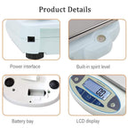 WANGLIN High Precision Lab Scale Analytical Balance Digital Electronic Laboratory LCD Display Scientific Compact Accurate Weighing for Science Test Measurements,5kg/0.1g,5kg/0.1g