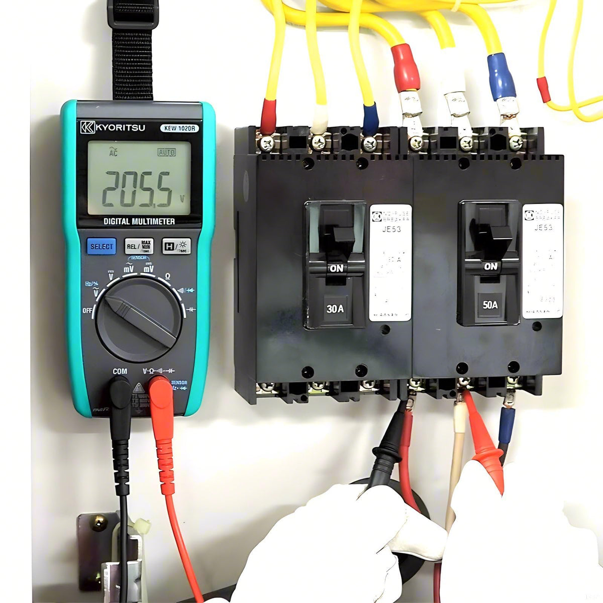 KYORITSU Japan KYORITSU 1021R Digital Multimeter AC DC Tester T-RMS NCV Capacitance Ammeter Voltmeter Tester Multi-Meter