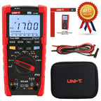 UNI-T Uni-Trend Multimeter clamp Meter UT196 Professional Digital Multimeter 1700V DC Voltage Tester True RMS Capacimeter Resistance Frequency Meter- Solar Pro