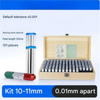 101 Pcs Pin Gauge Set 10-11Mm Range 0.01mm Increment for Calibrating