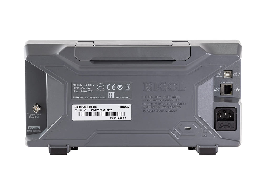 RIGOL DS1202Z-E Digital Oscilloscope, 200MHz, 2 Channel, 1GSa/s Sampling