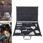 Welding Gauge Tool Kit, Stainless Steel Measurement Tools with Carrying Case for Weld Seam Inspection and Quality Control, Essential for Professionals