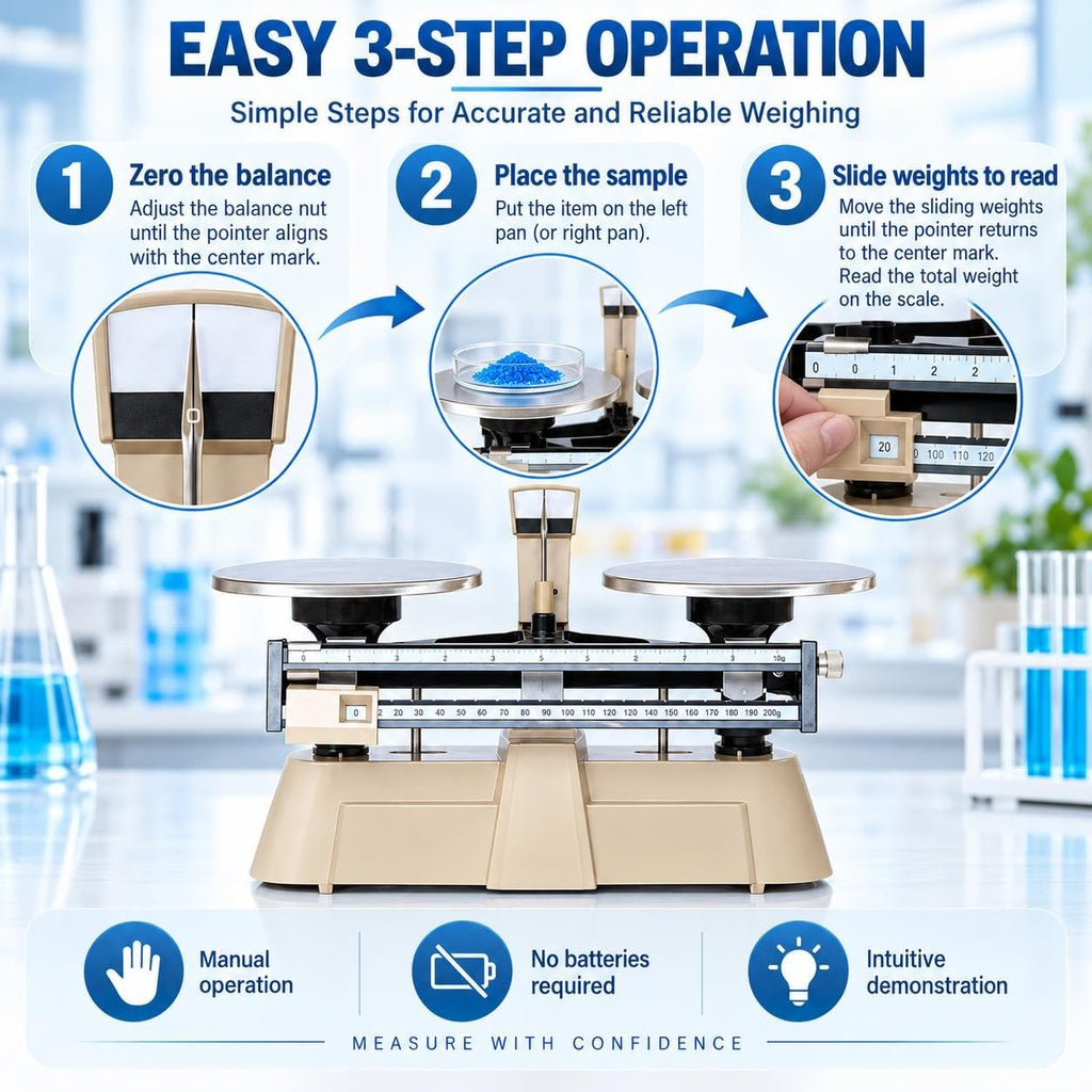 Double Pan Mechanical Balance Scale