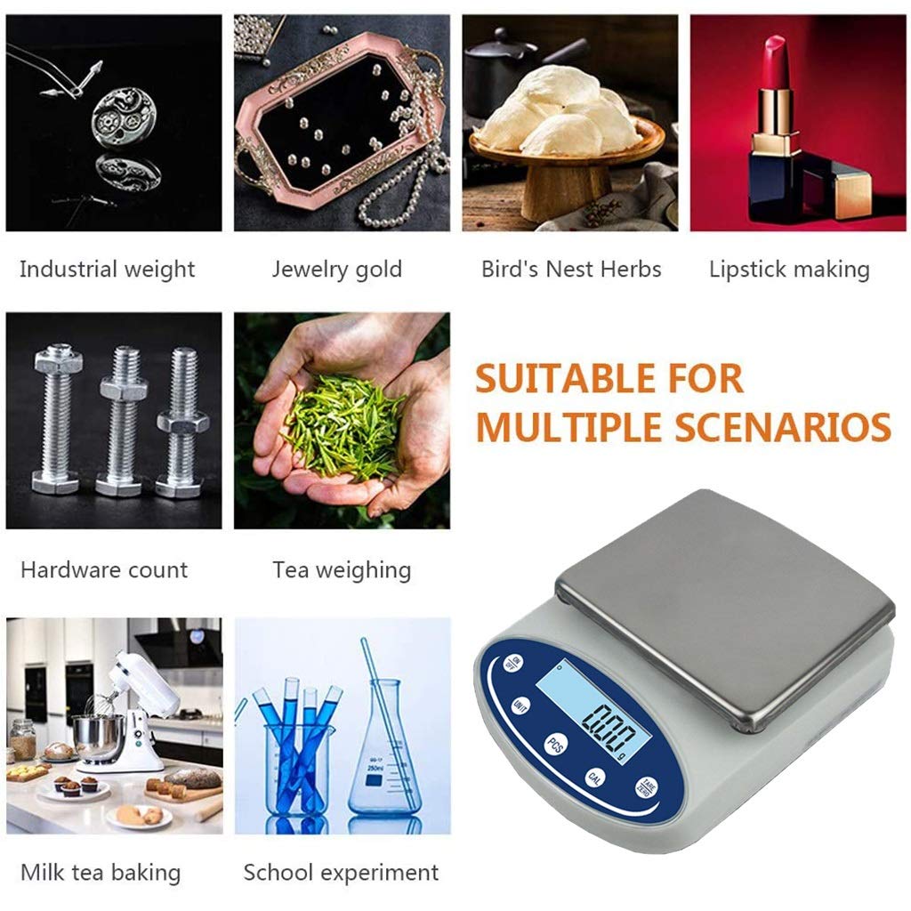 Digital Precision Electronic Scale High Lab for Laboratory Accurate Balance Industrial Weighing and Counting Scientific