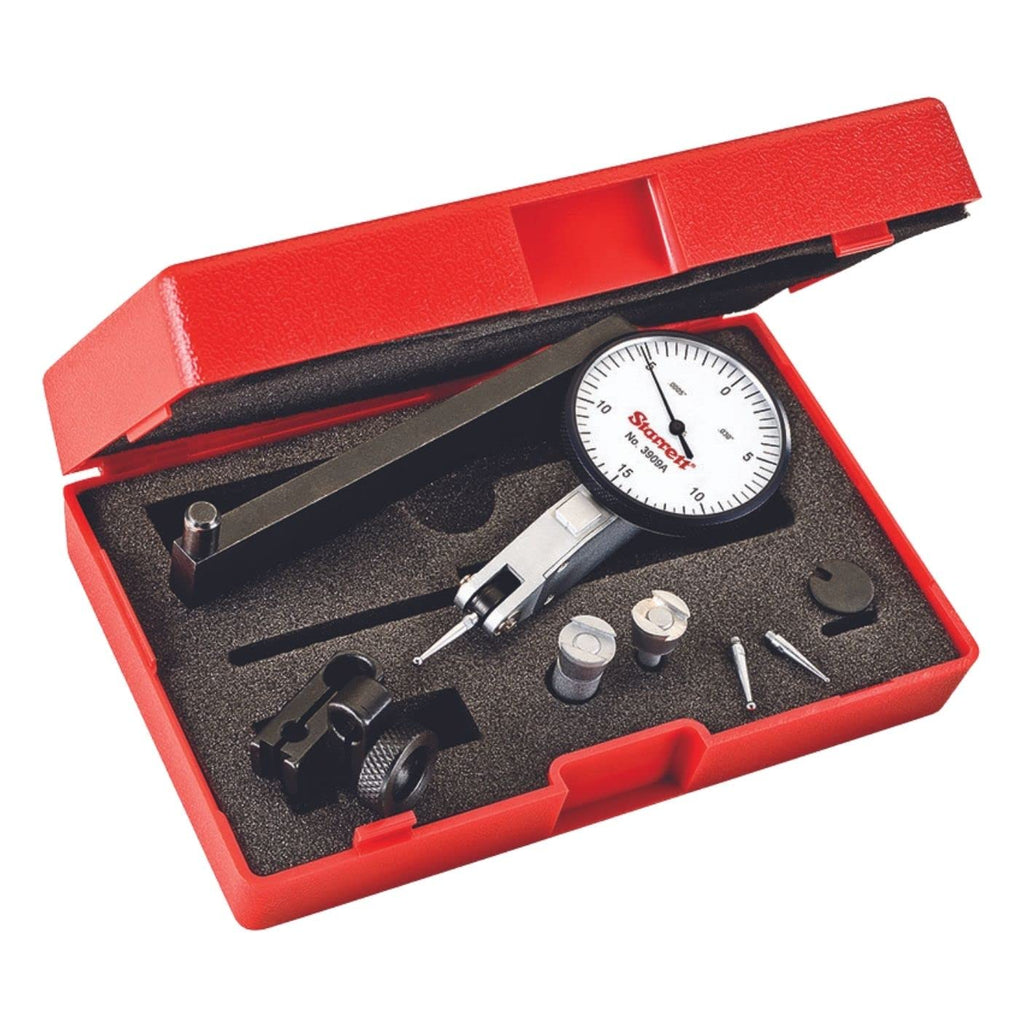 Starrett Dial Test Indicator, 1-9/16" Dia, .0005" Graduation, .030" Range