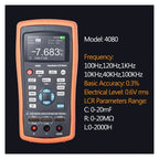 Portable Home Functional Testing Tools Digital Bridge Meter Multifunction 5 Digit Handheld LCR Capacitor Inductance Resistance Tester 100KHz DCR with USB