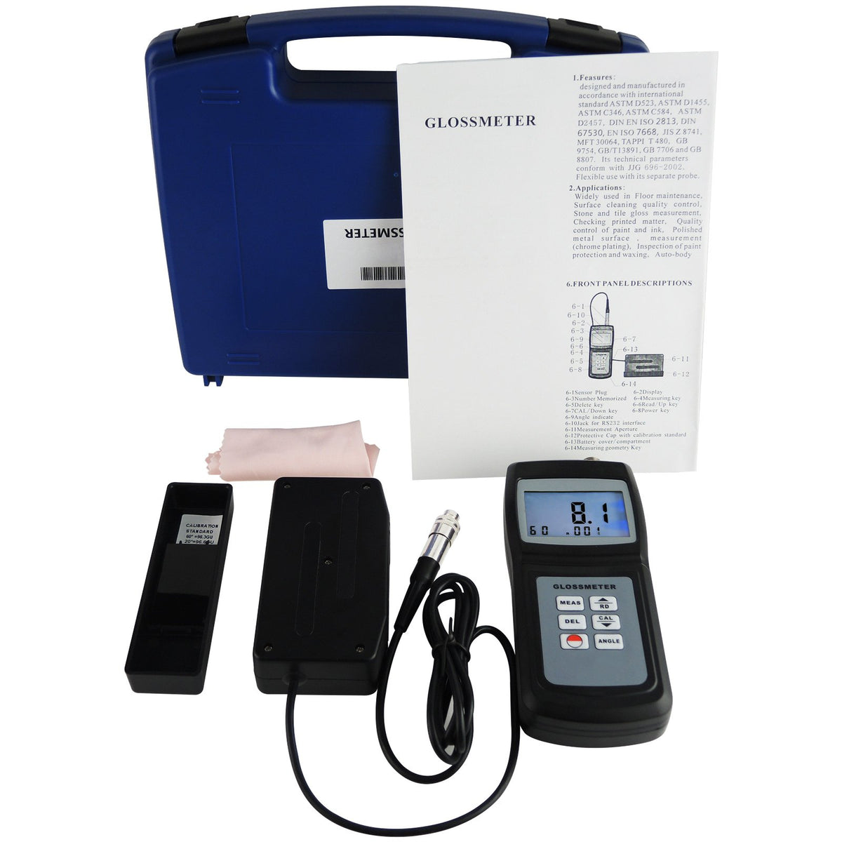 Instruments Digital Multi Gloss Meter Tester