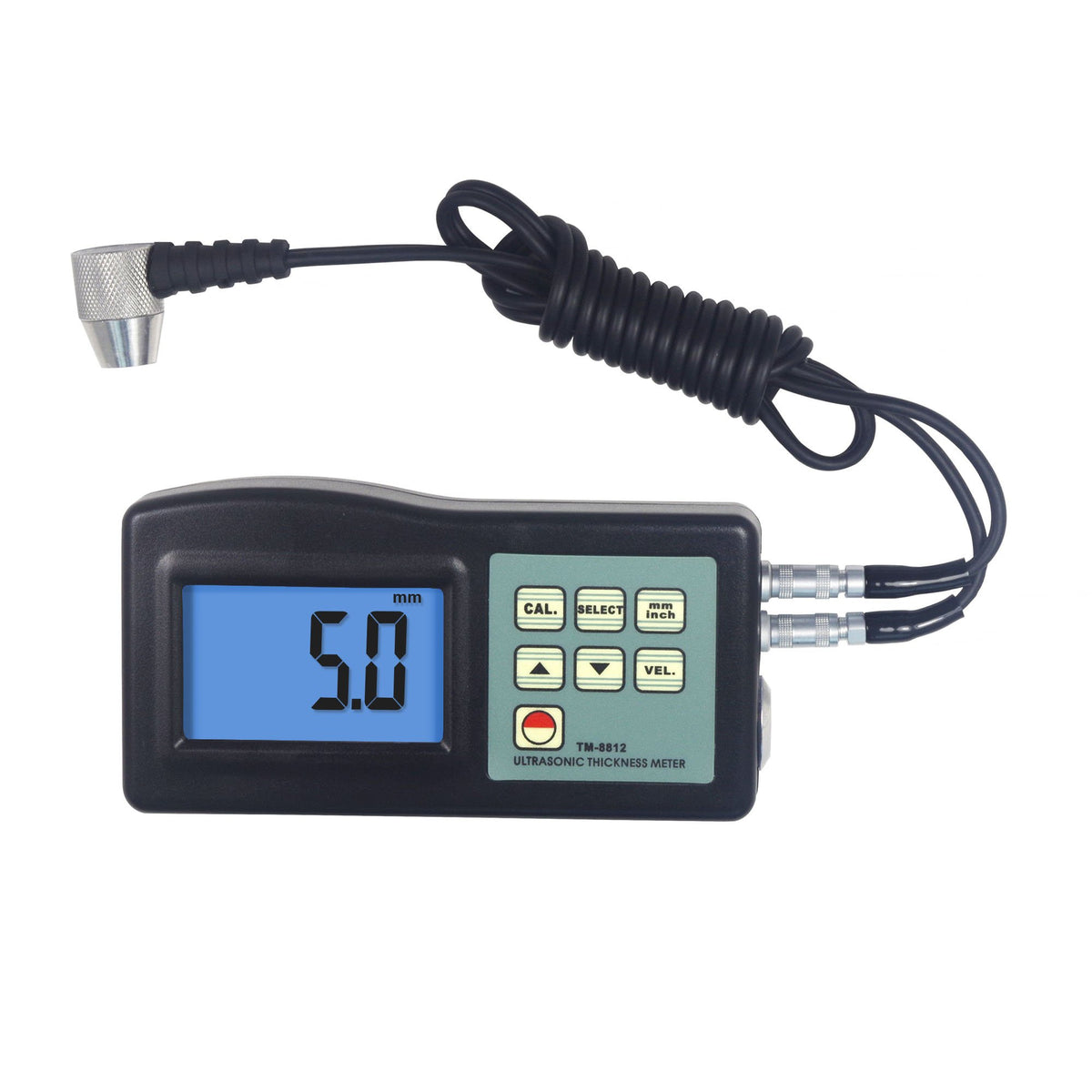 TM-8812 Ultrasonic Thickness Gauge Meter 1.2-200mm, Resolution 0.1mm